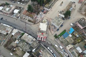 Eyyubi Camisi'nin en ağır b&ouml;l&uuml;m&uuml; Yeni K&uuml;lt&uuml;rel Park Alanı'na taşınıyor