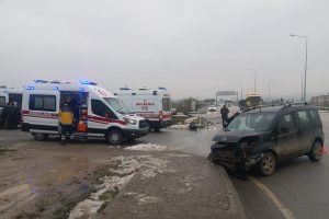 Biga'da trafik kazası: 5 yaralı