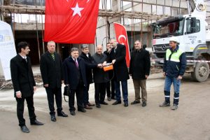 Bursa Karacabey'de yeni kademe binasının temeli atıldı