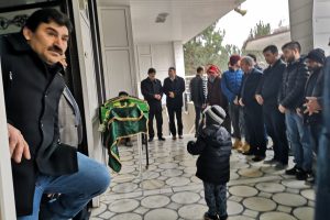 Bursa'da 5 aylık bebeğiyle yan yana toprağa verildi