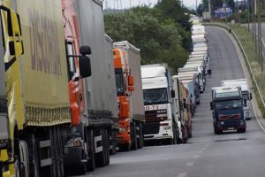 İhracat rekoru TIR trafiğine yansıdı