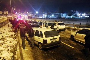 Başkentte 28 ara&ccedil;lı zincirleme kaza