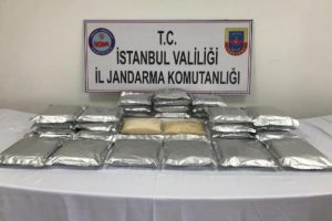 Jandarma'dan b&uuml;y&uuml;k uyuşturucu operasyonu
