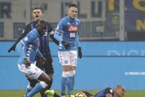 Napoli'den Inter taraftarına b&uuml;y&uuml;k tepki!