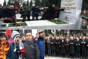 Mehmet Akif Ersoy kabri başında anıldı