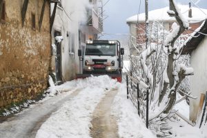 Bursa Osmangazi'de kar seferberliği 