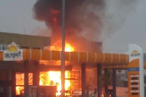 Şanlıurfa'da akaryakıt istasyonunda patlama