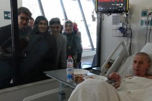 Y&uuml;zde 80'i yandı! 5 aylık yaşam m&uuml;cadelesini...