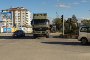 Kilis'ten Tel Rıfat'a askeri sevkiyat