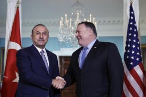 Bakan &Ccedil;avuşoğlu ABD'li mevkidaşıyla g&ouml;r&uuml;şt&uuml;