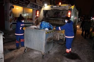 Yeni yıla &ccedil;alışarak girdiler