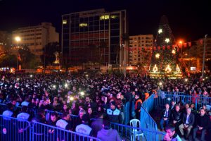 3 yıl sonra Uğur Mumcu Meydanı'nda yeni yılı kutladılar