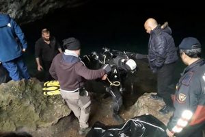 Zeus Mağarası'nda feci &ouml;l&uuml;m