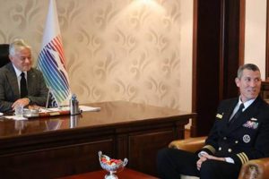 ABD'li komutanlardan Marmaris'te ziyaretler