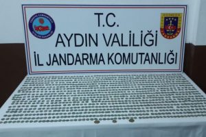 Bin 50 adet tarihi sikke ele ge&ccedil;irildi