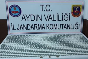 Aydın'da ele ge&ccedil;irildi! Tam bin 50 adet...