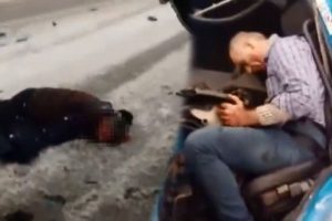 Kaza sonrası can pazarı yaşandı