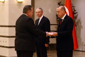 Cumhurbaşkanı Erdoğan, Hırvatistan B&uuml;y&uuml;kel&ccedil;isini kabul etti