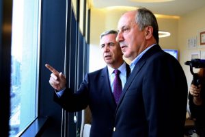 Mansur Yavaş, Muharrem İnce ile bir araya geldi