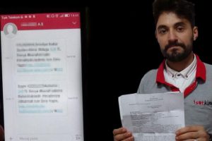 Telefonuna gelen mesaja tıkladı, 30 bin liradan oldu
