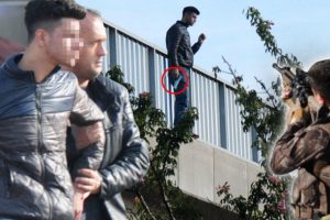 Kırgız sevgilisinin yanına gidemeyince korku sa&ccedil;tı