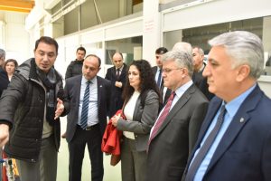 Bakanlıktan Bursa Ticaret ve Sanayi Odası'nın marka projelerine ziyaret