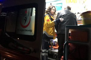 Karşıdan karşıya ge&ccedil;erken canından oluyordu