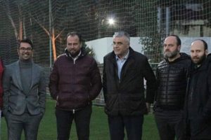 Akhisarspor y&ouml;netiminden kampa destek ziyareti
