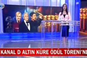 Kanal D Altın K&uuml;re &Ouml;d&uuml;l T&ouml;reni'nde