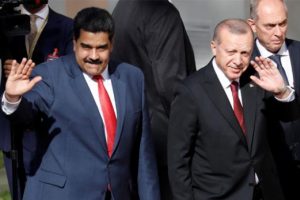 Cumhurbaşkanı Erdoğan, Maduro ile g&ouml;r&uuml;şt&uuml;