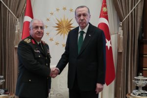 Cumhurbaşkanı Erdoğan, Akar ve Güler'i kabul etti