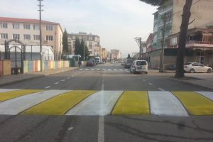 Bursa Gürsu'nun yenilenen caddelerinde trafik düzenlemeleri