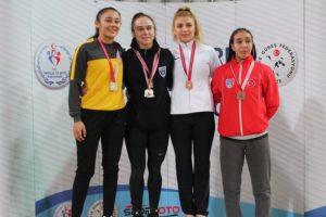 Türkiye Büyük Kadınlar Güreş Şampiyonası sona erdi
