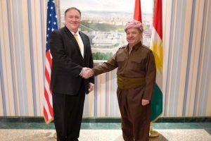 ABD Dışişleri Bakanı Pompeo, Barzani ile görüştü