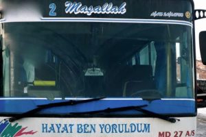 Sahte plakayla iş&ccedil;i taşıyan s&uuml;r&uuml;c&uuml;ye ceza