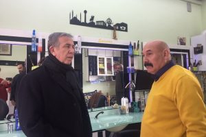 Mansur Yavaş Ankara Kalesi esnafını ziyaret etti