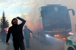 Bolu'da Galatasaray izdihamı