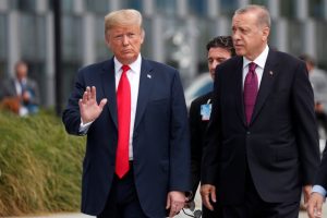 Cumhurbaşkanı Erdoğan ile Trump görüştü
