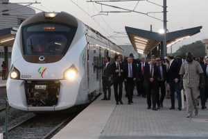Senegal'in tek aktif demir yolu hattı a&ccedil;ıldı
