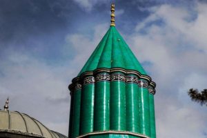 Mevlana M&uuml;zesi'nin turkuaz kubbesi yenileniyor