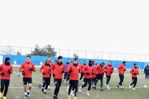 Erzurumspor taktik ağırlıklı &ccedil;alıştı