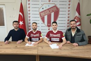 İneg&ouml;lspor 2 gurbet&ccedil;i oyuncu ile anlaşmaya vardı