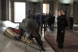 Kitarovi&ccedil; Anıtkabir'i ziyaret etti