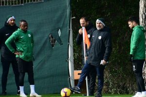 Atiker Konyaspor taktik &ccedil;alıştı