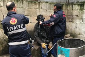 Atık toplamak i&ccedil;in girdiği konteynerde zehirlendi