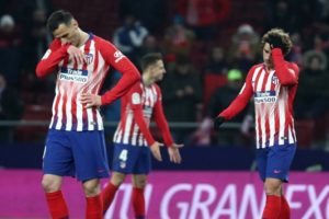 Atletico Madrid Kral Kupası'nda elendi