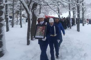 İzmir'de hayatını kaybeden asker toprağa verildi