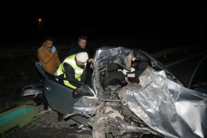 Bursa'da 140 kilometre hızla gelen &ouml;l&uuml;m