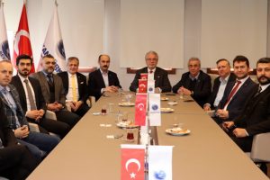 Balkan Rumeli Sanayicileri ve İş Adamları Derneği, MHP Bursa Nil&uuml;fer il&ccedil;e y&ouml;netimini ağırladı