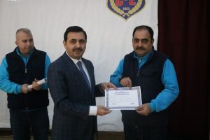 Bursa'da cezaevi personeli ve h&uuml;k&uuml;ml&uuml;lere mesleki eğitim belgesi